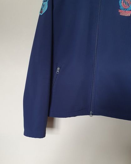 Harry's Horse soft shell jacket size large ptp 20" Navy like new