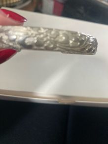 Vintage Sterling Silver Bangle