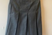 M&amp;S grey skirt (as new) age 8-9