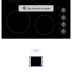 logik electric hob