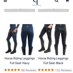 CT Equine riding leggings x2