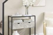 Console Table Glass Surface