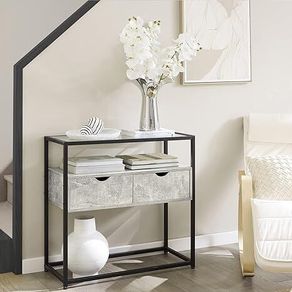 Console Table Glass Surface