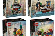 Lego Micro NINJAGO City 1-4