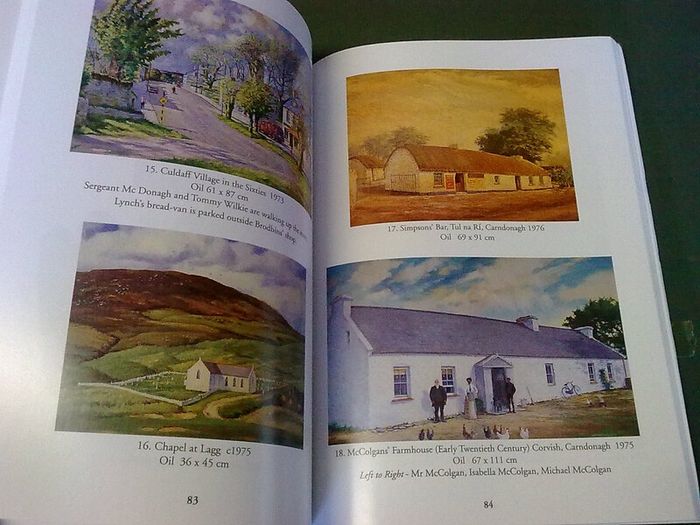 Pictures in the Window. A reflection on the life of the artist Willie Doran Ireland Irish Donegal
