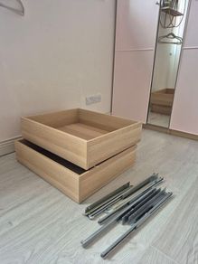 3 Ikea Komplement Drawers