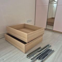 3 Ikea Komplement Drawers