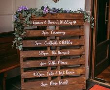 Wedding Rustic Pallet