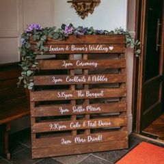 Wedding Rustic Pallet