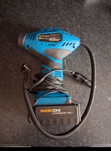 Workzone 12V Li-Ion Mini Air Compressor
