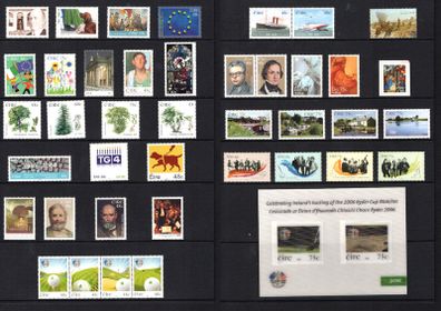 2006 Ireland Stamp Year Pack MNH. See scan for stamps included. All stamps Mint Never Hinged.