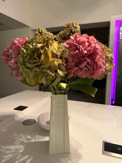 Large Artificial Hydrangeas & Sedum Stems