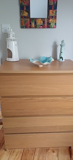 Perfect condition deep chest of drawers