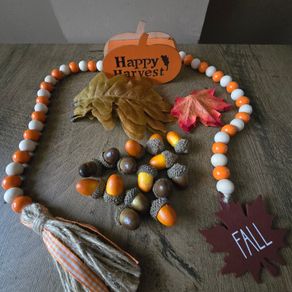 Tiered tray decor Autumn Halloween
