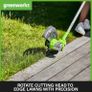 Greenworks 24V 30cm Strimmer + 4ah battery and Charger Image 3