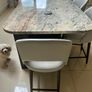 Custom Zola Leather Bar Stools  Set of 3 Image 2