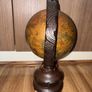 Vintage Wooden Desk Globe Image 5