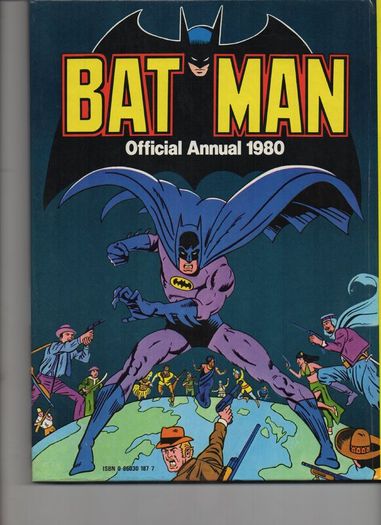 Batman Annual 1980 Dc Egmont Uk Hard Back Book