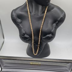 9 ct gold tri colored set