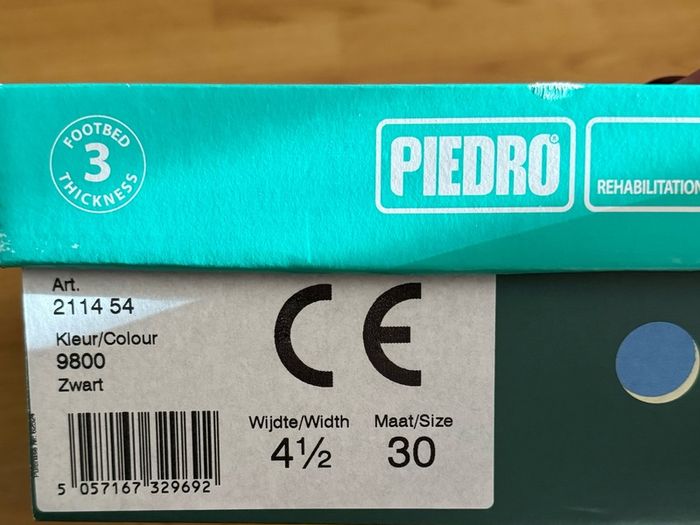 Piedro ortho boots size 30