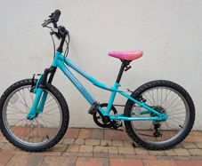 Girl's 20"  'Apollo zest' Mountain bike blue