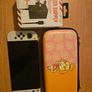 Nintendo Switch OLED (White) + Case + USB-C Charger Excellent Condition Image 3