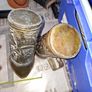 Beautiful Old Peerage Embossed Brass Pitchers featuring Pub Tavern Scenes, likely made in England, Postage Available, Price is for the 2, Image 4