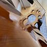 Double Bass 3/4 solid wood, bow & case + pickup Image 2