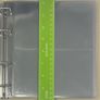 Pair of Echtgelaufene Ersttagstriefe (genuine first day cover black leatheriette effect) Albums with 35 pages in each. Pockets measure 165mm X 96mm Image 6