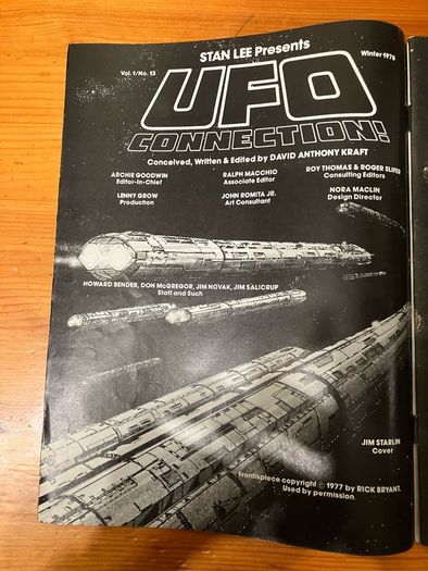Comic: 'UFO Connection !'No 13 / 1978