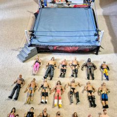 WWE Ring, Stage and 20 wrestlers
