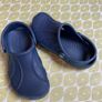 Navy blue crocs Image 2