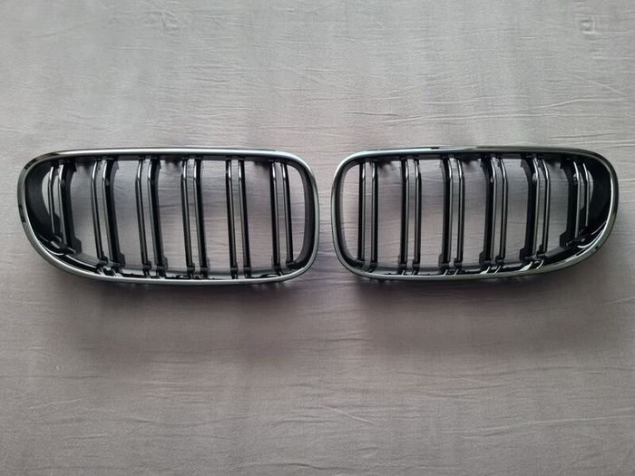 BMW 3 Series E92 E93 Lci Gloss Black Kidney Grilles Brand New