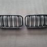 BMW 3 Series E92 E93 Lci Gloss Black Kidney Grilles Brand New Image 5