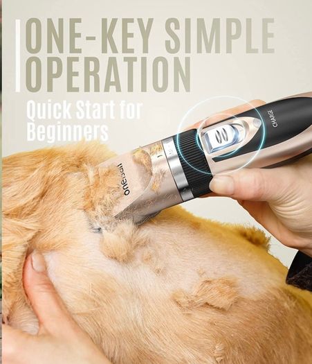 Dog Clippers Low Noise,Dog Grooming Kit Professional for Thick Hair,Dog Trimmer Shaver for Dogs Cats and Other Pet (FREE POSTAGE)