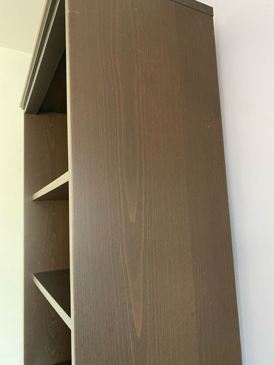 IKEA Bookcase black oak effect