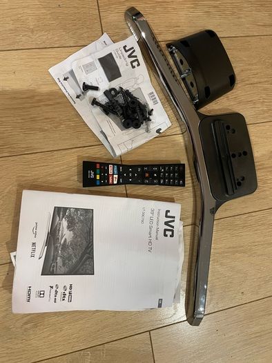 JCV smart tv - remote not working