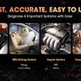 Launch CRP123X v2.0 is the 4-System Diagnostic Code Reader For Engine, ABS, Airbags and Automatic gearbox Transmission. Has 7 Service Functions: Oil Reset, SAS Reset, Elec. Throttle Adaptation, ABS Bleeding, BMS Reset, DPF Regen. Suit CARS AND VANS Image 5