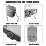 12KW LPG Instant Water Heater 6L/min Stainless Steel Tankless Propane Boiler with CE for Home Camping Outdoor Use Image 4