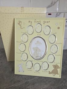 My First Year Photo Frame