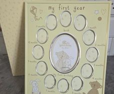 My First Year Photo Frame