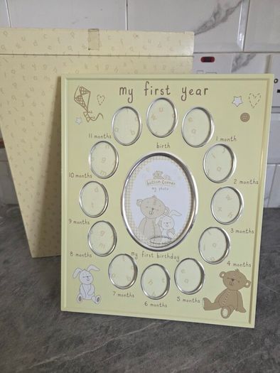 My First Year Photo Frame