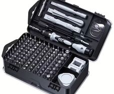 1 set 115-in-1 Precision Screwdriver Set, 115-in-1 Magnetic Repair Tool Kit, Anti-Slip Portable Tool Kit, Professional Screwdriver Tool Kit, Ergonomic Handle, Small Screwdriver for Mobile Phone, Computer, Watch, Laptop, Macbook, Glasses, Electronics