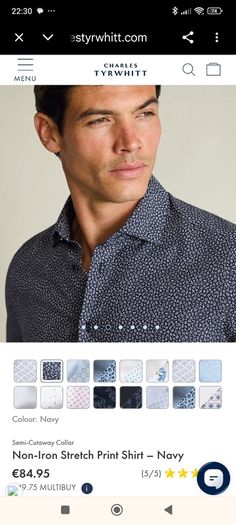 Man's Shirt Charles Tyrwhitt