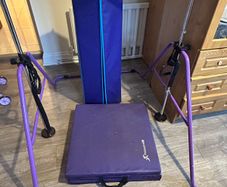 gymnastics bar mat and beam