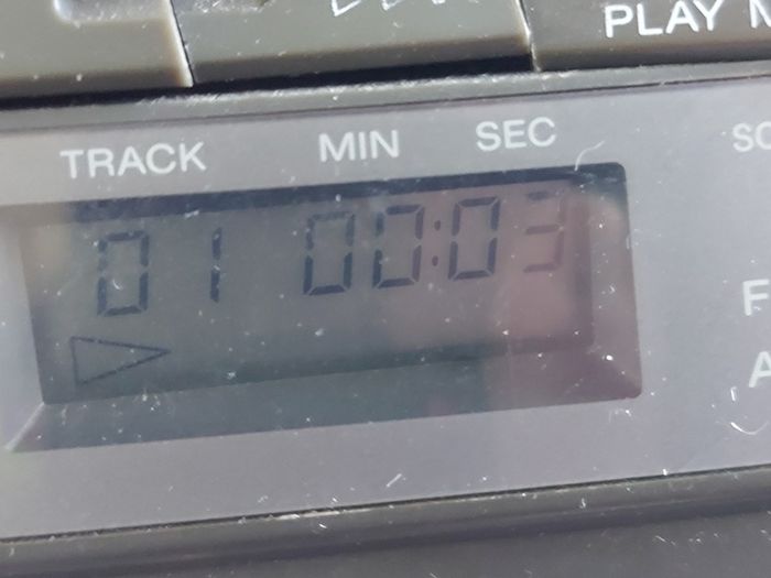SONY CD Radio Cassette-Corder, Model No. CFD-V24, All working fine and in very good condition for its age