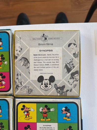 Super 8. Home Movies. Walt Disney Films. 4 in Total.