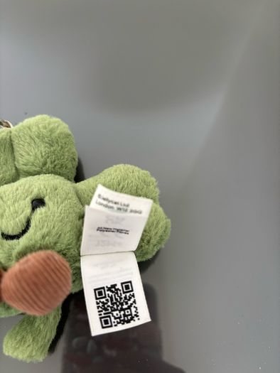 Jellycat Amuseables Siofra Shamrock Bag Charm 10cm