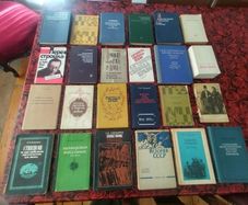 Vintage Soviet Russian 24 Books Collection. Pasternak, Gogol, Chekhov, Gorky. USSR editions