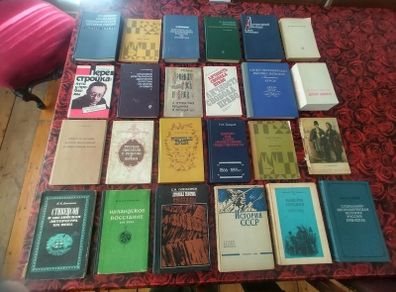 Vintage Soviet Russian 24 Books Collection. Pasternak, Gogol, Chekhov, Gorky. USSR editions